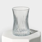 Набор стеклянный для чая Elysia, 12 предметов: стакан 200 мл, 6 шт, блюдце d=13 см, 6 шт - Фото 4