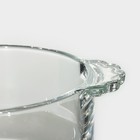 Бульонница Paşabahçe, 400 мл, с ручками, стекло, прозрачная - Фото 2