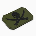 Нашивка-шеврон "Роджер" с липучкой, ПВХ, 7.5 х 5 см - фото 24414598