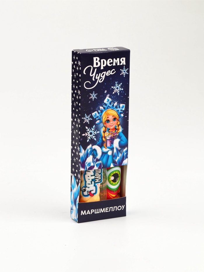 Маршмеллоу-стик «Время чудес», вкус: клубника и манго, 10 г ( 2 шт. х 5 г). - Фото 1