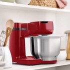 Кухонная машина Bosch MUM RED MUMS2ER01, 700 Вт, 3.8 л, 4 скорости, 3 насадки, красная - фото 51442379 Кухонная машина Bosch MUM RED MUMS2ER01, 700 Вт, 3.8 л, 4 скорости, 3 насадки, красная - фото 51442379