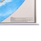 Интерактивная карта мира политическая 156 x 101 см, 1:20М, ламинированная, на рейках, в картонном ЭКО тубусе - Фото 2