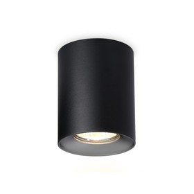 Светильник накладной со сменной лампой Ambrella light, Techno, TN213137, GU10, цвет чёрный