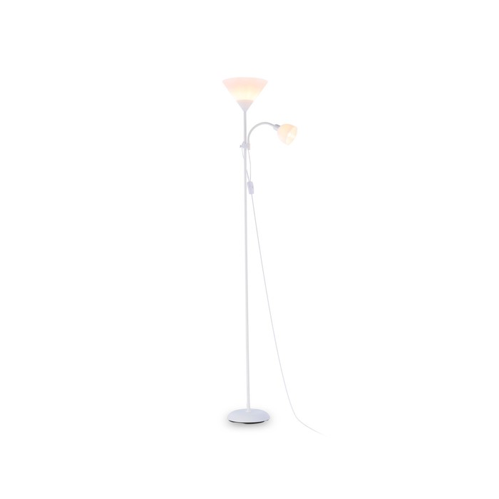 Светильник напольный с выключателем на проводе Ambrella light, Floor, TR97622, 2хE27, E14, цвет белый - Фото 1