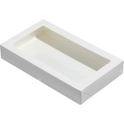 Коробка складная, с окном, белая, 26 х 15 х 4 см - фото 11194572