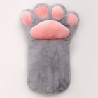 Мягкая игрушка «Лапа», 50 см, цвет серый - Фото 1