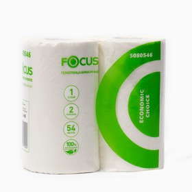 Бумажные полотенца Focus Eco, 1 слой, 2 рулона 9935262