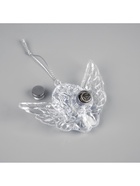 Ёлочная игрушка «Ангел», 8×5×4.5 см, 1 LED, от батареек, свечение мульти (RGB) - Фото 7