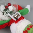 Ёлочная игрушка «Снеговичок», от батареек, свечение мульти - фото 7580985