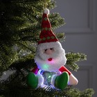 Ёлочная игрушка «Дед Мороз», от батареек, свечение мульти - фото 7580987