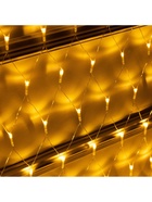 Гирлянда «Сеть-ёлка» 2 × 2 м, IP20, тёмная нить, 152 LED, свечение тёплое белое, 8 режимов, 220 В 9642120 - фото 319916935