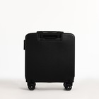 Чемодан детский 31 л (S), отдел на молнии, 4 колеса, цвет чёрный - Фото 4