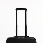 Чемодан детский 31 л (S), отдел на молнии, 4 колеса, цвет чёрный - Фото 5