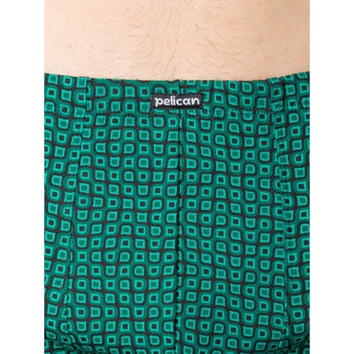 Трусы мужские, размер 52, цвет изумрудный