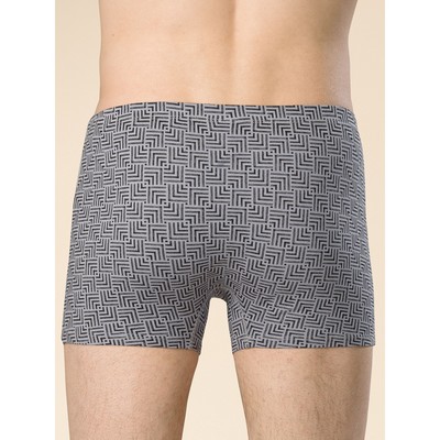 Трусы мужские, размер 52, цвет серый