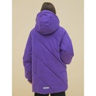 Куртка для девочек, рост 104 см, цвет фиолетовый - Фото 5
