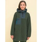 Куртка для девочек, рост 110 см, цвет хаки - Фото 2