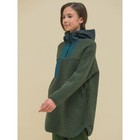 Куртка для девочек, рост 110 см, цвет хаки - Фото 4