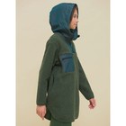 Куртка для девочек, рост 110 см, цвет хаки - Фото 5