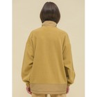 Куртка для девочек, рост 116 см, цвет бежевый - Фото 4