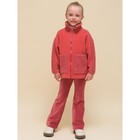 Куртка для девочек, рост 116 см, цвет красный - Фото 1