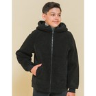 Куртка для мальчиков, рост 104 см, цвет чёрный - Фото 2