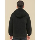 Куртка для мальчиков, рост 104 см, цвет чёрный - Фото 4
