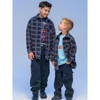 Куртка для мальчиков, рост 110 см, цвет джинс - Фото 5