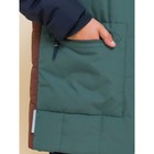 Куртка для мальчиков, рост 128 см, цвет зелёный - Фото 9