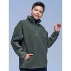 Куртка для мальчиков, рост 128 см, цвет хаки - фото 110640013