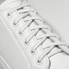 Шнурки для обуви, круглые, d = 6 мм, 90 см, фасовка 25 шт, цвет белый - фото 301503320