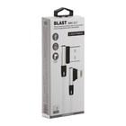 Кабель Blast BMC-217, Lightning - USB, нейлоновая оплетка, L-образный, 1.0 м, серебристый - фото 51474575 Кабель Blast BMC-217, Lightning - USB, нейлоновая оплетка, L-образный, 1.0 м, серебристый - фото 51474575