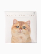 Набор новогодний подарочный KAFTAN «Киса», маска, носки размер 36-39 (23-25 см), открытка 2 шт. - фото 119048237