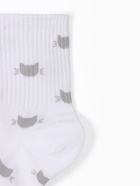 Набор новогодний подарочный KAFTAN «Киса», маска, носки размер 36-39 (23-25 см), открытка 2 шт. - фото 119048227