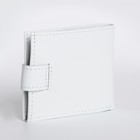 Кошелёк на кнопке, TEXTURA, цвет белый - фото 25328392