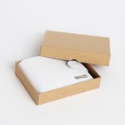 Кошелёк на кнопке, TEXTURA, цвет белый - фото 25328399