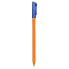 Ручка шариковая Стамм "800", узел 0.7 мм, синие чернила, оранжевый корпус - Фото 3