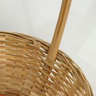 Корзина плетёная, бамбук, "Дракон", 19,5х5 см - Фото 3