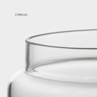 Банка для сыпучих BellaTenero «Эко», 3 л, 14.5×21 см, с бамбуковой крышкой, стекло, прозрачная - Фото 4