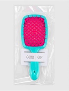 Расчёска массажная, широкая, вентилируемая, 8.5×20.5±1 см, бирюзовая, розовая - Фото 5