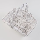 Набор корзин, 3 шт, 45x35X13/40 см, 37x27X10/34 см, 29x19х7/28 см, лоза 10060523