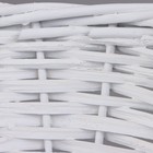 Корзина плетеная 52 х 42 х 16 см - фото 24610537