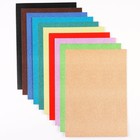 Цветной картон с блёстками, А4, 10 листов, 10 цветов, немелованный, односторонний, в пакете, 250 г/м², «Щенячий патруль» - Фото 2