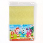 Цветной картон с блёстками, А4, 10 листов, 10 цветов, немелованный, односторонний, в пакете, 250 г/м², «Смешарики» - Фото 6