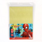 Цветной картон с блёстками, А4, 10 листов, 10 цветов, немелованный, односторонний, в пакете, 250 г/м², «Человек-паук» - Фото 6