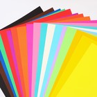 Картон цветной тонированный, А3, 18 листов, 18 цветов, немелованный, двусторонний, в пакете, 140 г/м², Смешарики - Фото 5