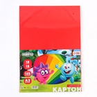 Цветной картон тонированный, 18 листов, 18 цветов, немелованный, двусторонний, 140 г/м², Смешарики - Фото 9