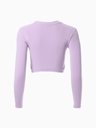 Лонгслив женский MINAKU: Casual Collection, сиреневый, размер 44 - Фото 9