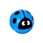 Мяч каучуковый «Смайлики», 2,7 см, цвета МИКС - Фото 2