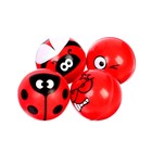 Мяч каучуковый «Смайлики», 2.7 см, цвета МИКС - Фото 5